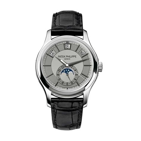 Patek Philippe Complications White and Grey Dial Men's Watch 